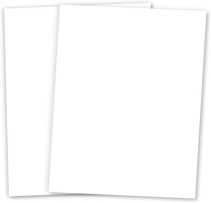 Blank White Extra Thick Heavy Weight Cardstock