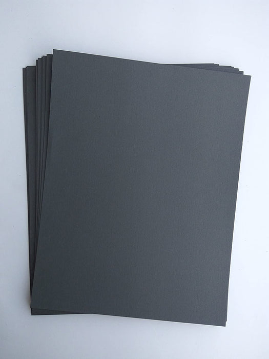 Grey/Dark Grey Extra Heavy-Weight Cardstock Cover, Luxurious Linen Finish